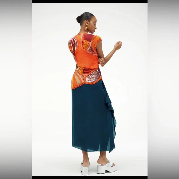 NWT ZARA BEADED DRESS LIMITED EDITION - Picture 4 of 14